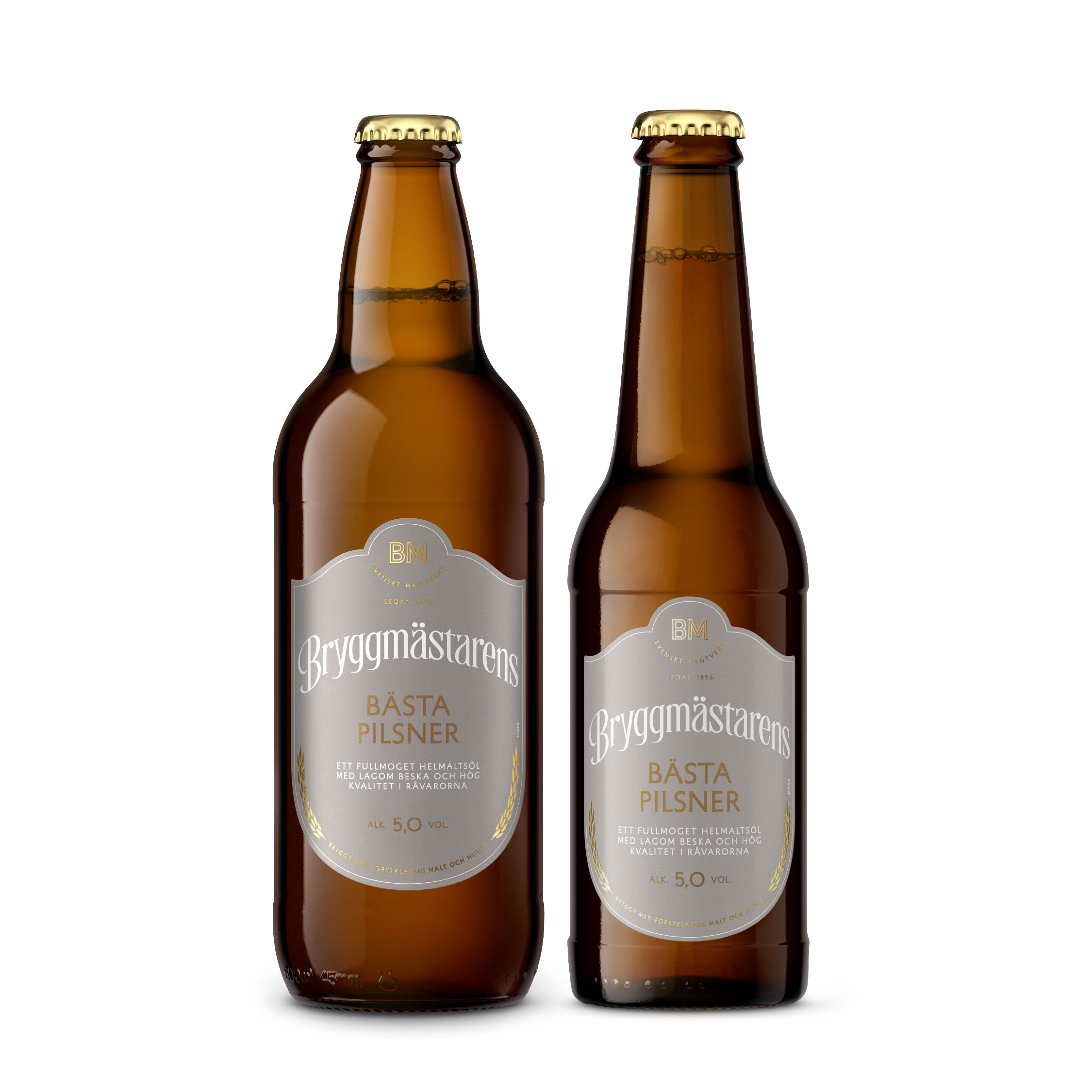 Bryggmästarens Bästa Pilsner 50FG och 33EG